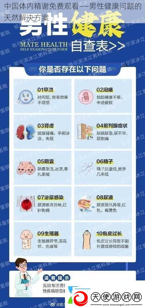 中国体内精谢免费观看——男性健康问题的天然解决方案