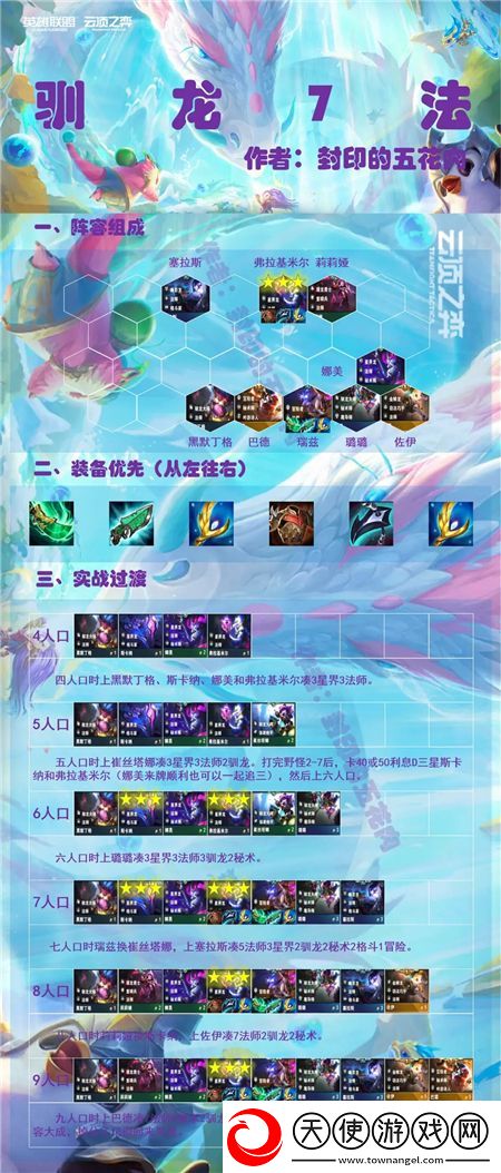 金铲铲之战巨龙之巢法师阵容推荐