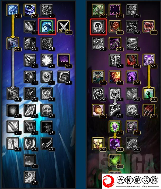 魔兽世界怀旧服邪DK新手攻略天赋手法教学