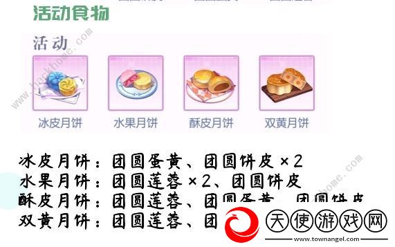 偶像请就位食谱攻略大全