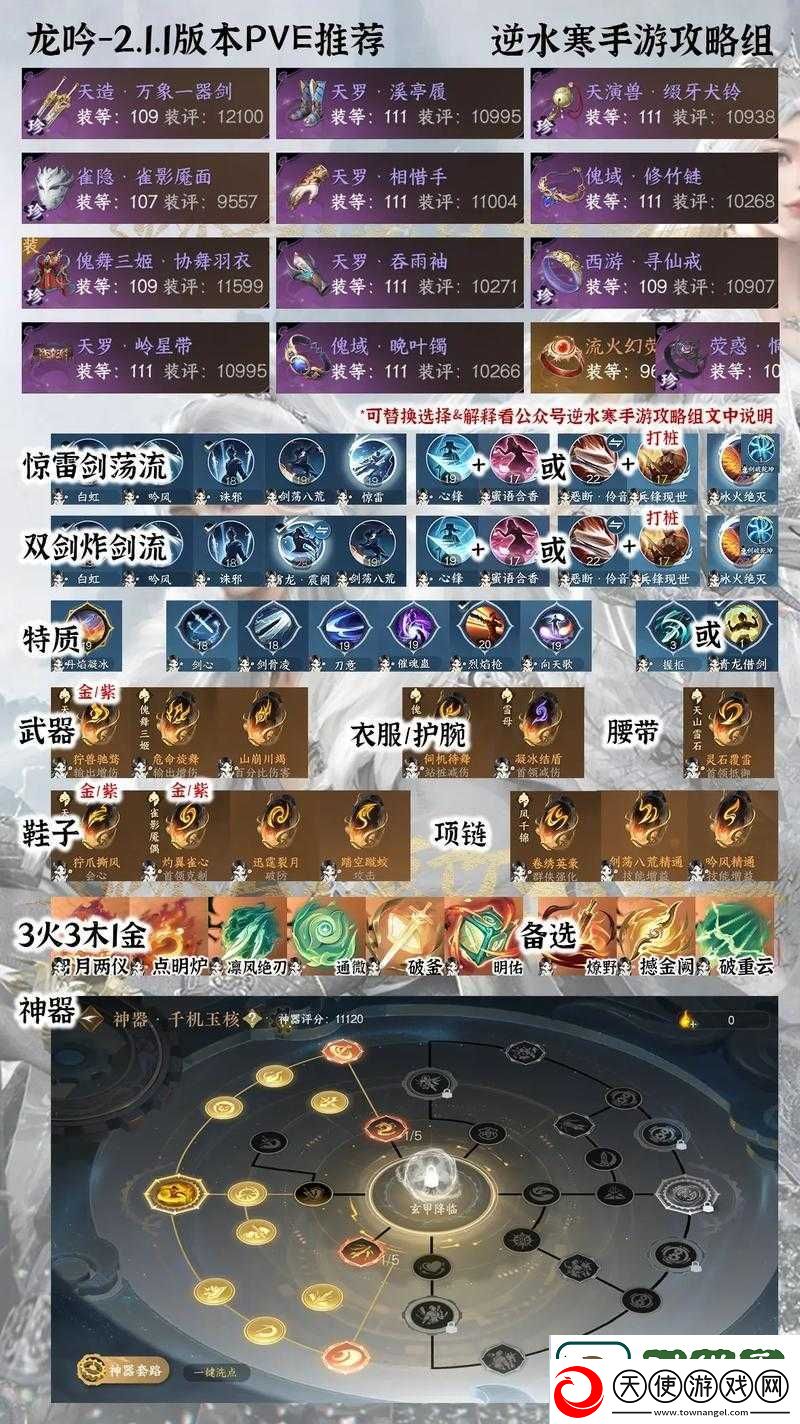 一梦江湖手游全门派属性加点攻略