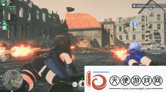 3D美少女射击新作战线指挥官宣传片公开！