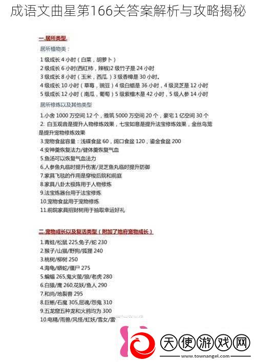 成语文曲星第166关答案解析与攻略揭秘