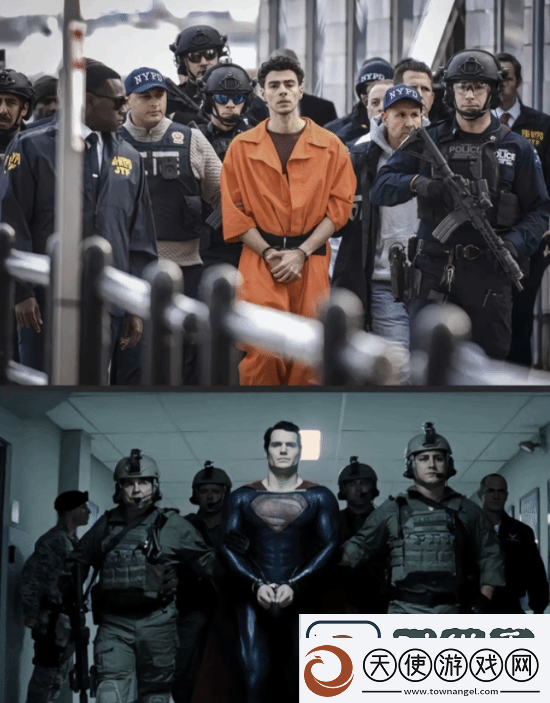 美国枪杀CEO嫌犯被押送照爆火