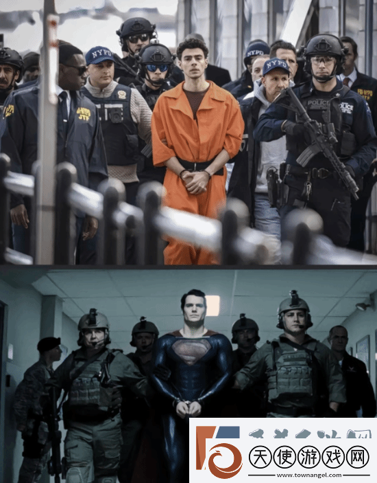 美国枪杀CEO嫌犯被押送照爆火