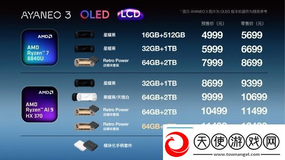 预售价4999元起全球首款模块化Windows掌机AYANEO3正式发布