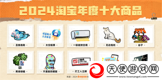 淘宝2024年度十大商品公布
