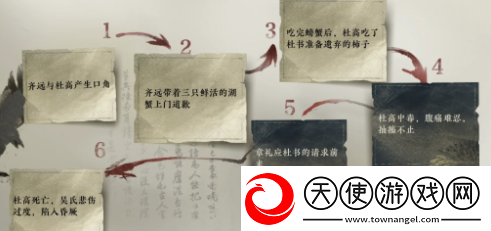 逆水寒手游流言迷局断案推理顺序攻略