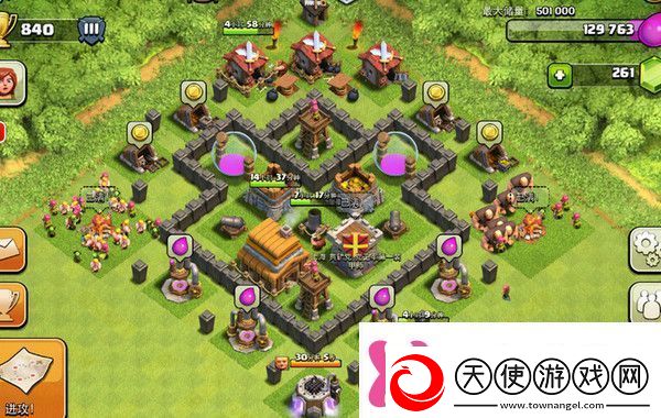 部落冲突coc4本防御阵型怎么摆coc四本最强防御阵型推荐