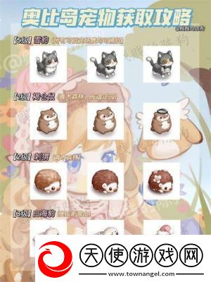奥比岛手游星宠物全攻略