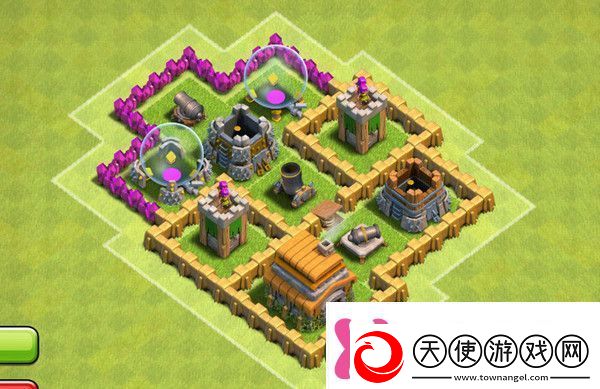 部落冲突coc4本防御阵型怎么摆coc四本最强防御阵型推荐