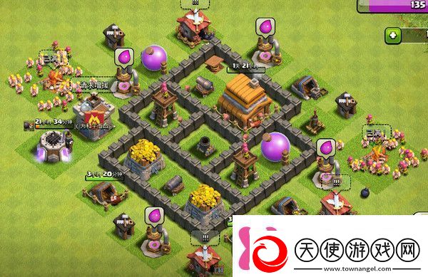 部落冲突coc4本防御阵型怎么摆coc四本最强防御阵型推荐