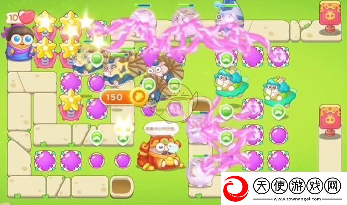 保卫萝卜4火锅不能停第10关怎么过