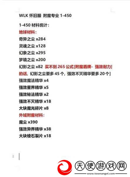 wlk战士pvp附魔