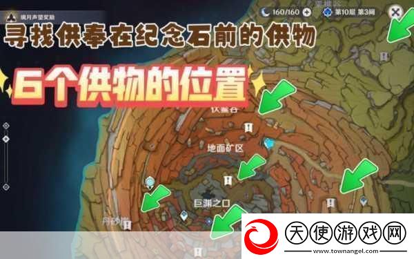 寻找供奉在纪念石前的供物在哪