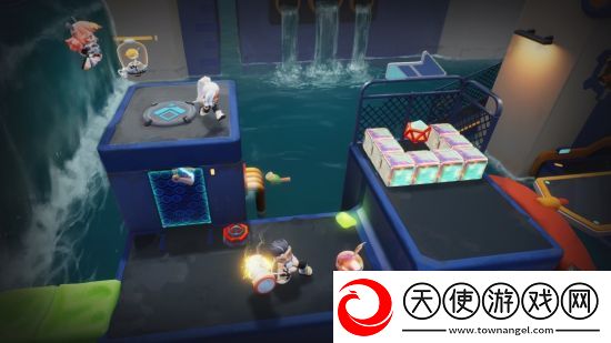 闯关型派对游戏异星狂奔Steam页面