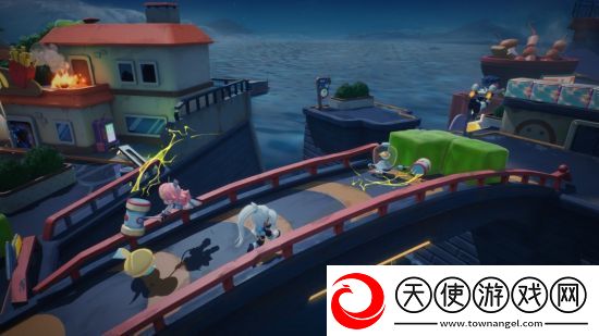 闯关型派对游戏异星狂奔Steam页面