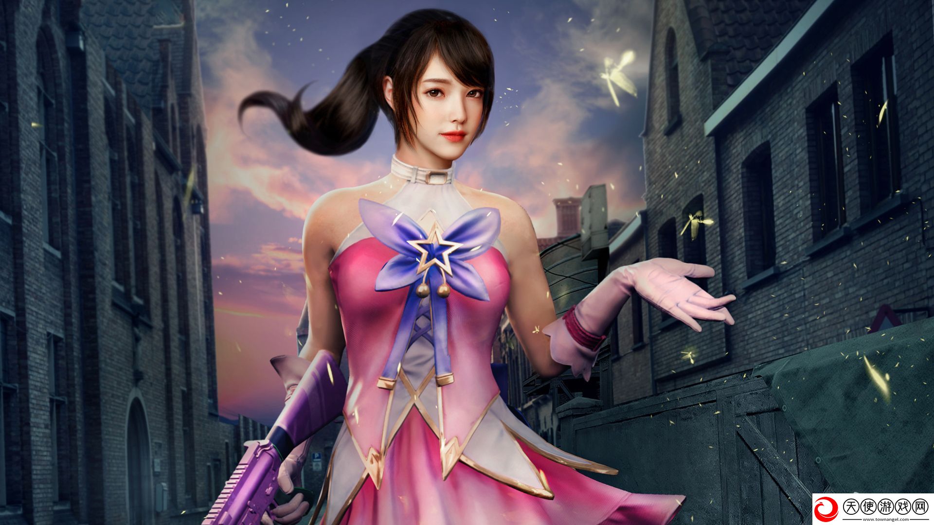 和平精英女角色去掉衣服的图片