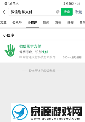 微信怎么刷掌支付