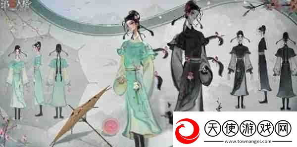 第五人格宿伞之魂桃面书生三视图什么样