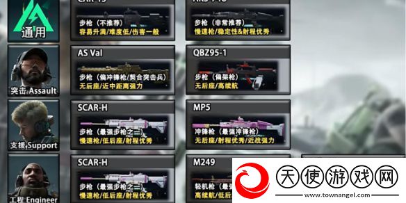 三角洲行动全面战场武器选择那个比较好