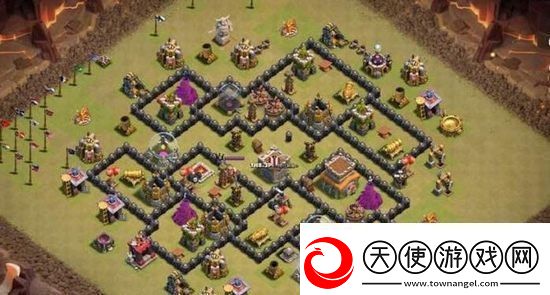 部落冲突8本神阵怎么布局