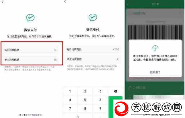 微信青少年模式如何设置限制付款