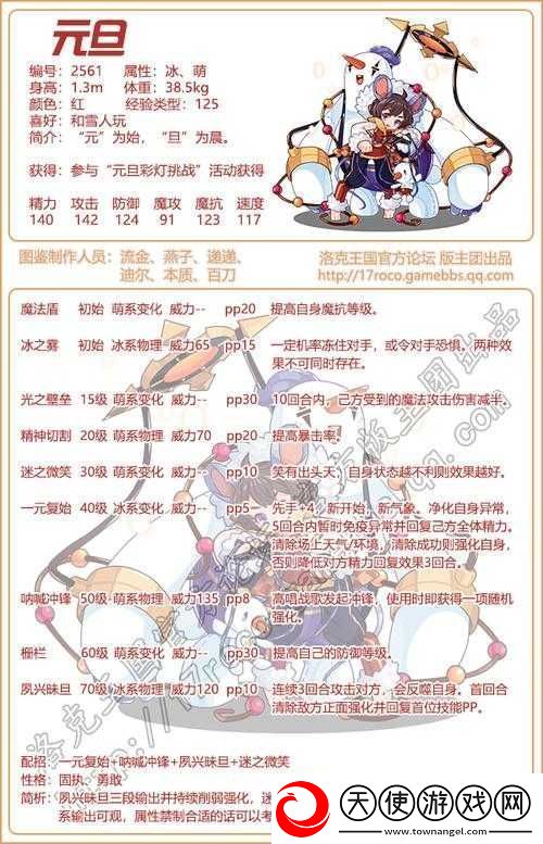 洛克王国五灵神兽技能表全揭秘