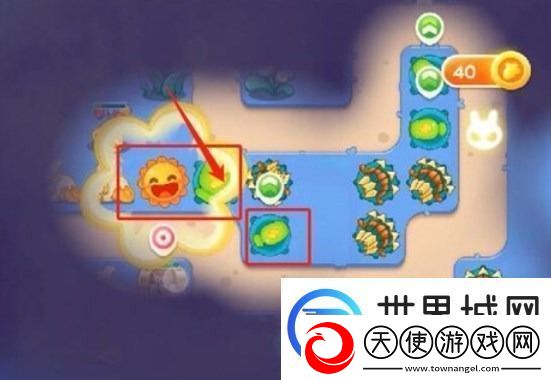 保卫萝卜4阿波道长17关攻略