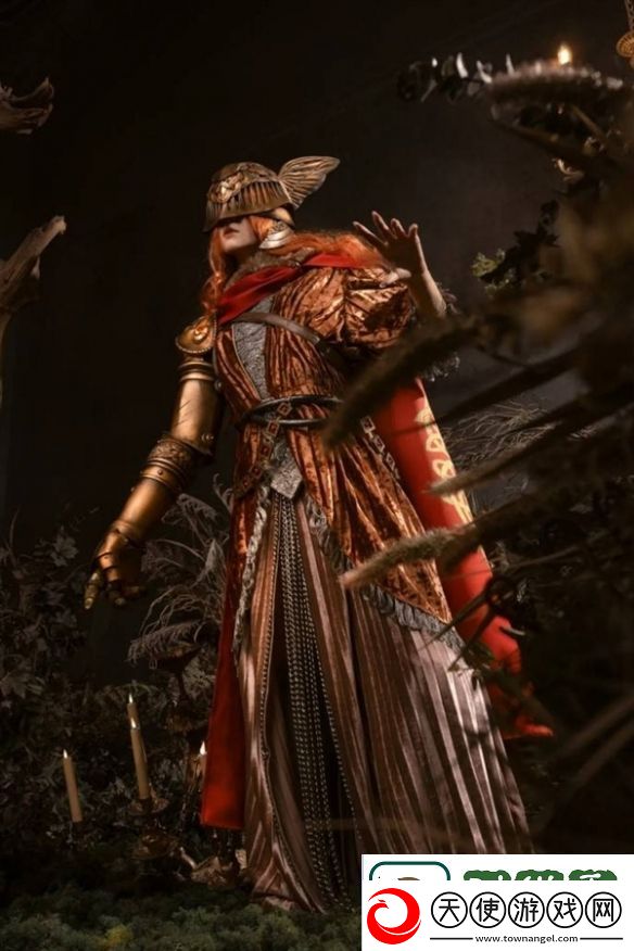 毛妹COS老头环“女武神”玛莲妮亚