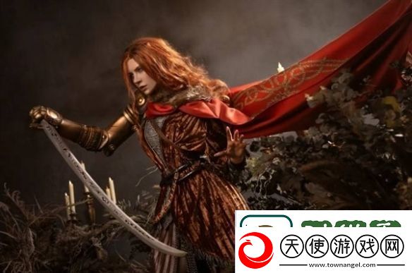毛妹COS老头环“女武神”玛莲妮亚