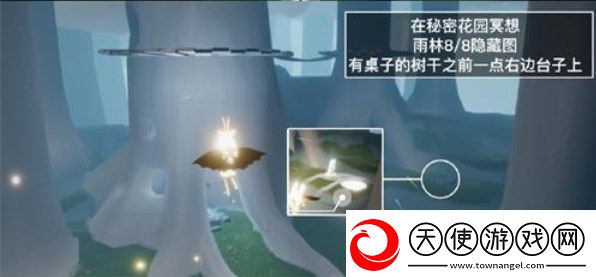 光遇秘密花园冥想在哪个图