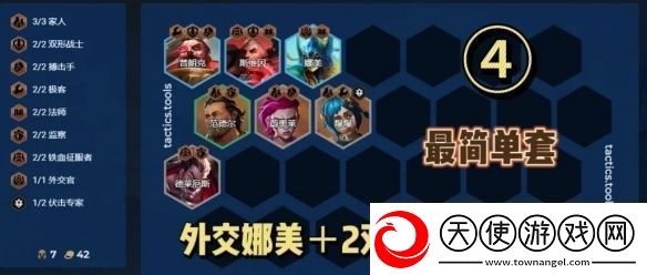 金铲铲之战S13羁绊追踪者最简单阵容推荐