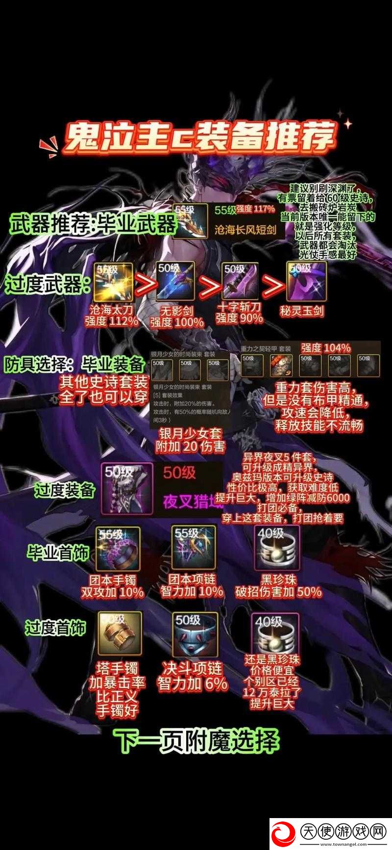 DNF手游火战士如何附魔与装备搭配