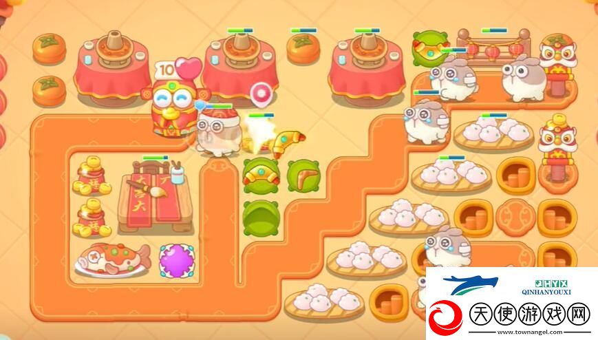 保卫萝卜4新春大集第3关攻略
