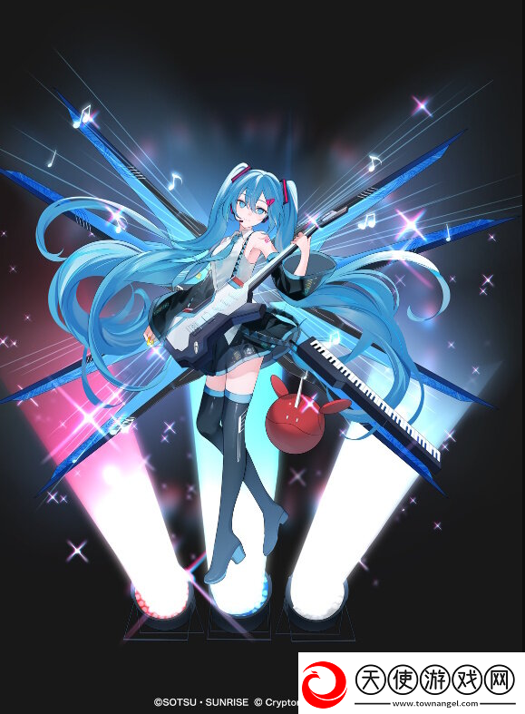 高达45周年官方整活联动初音未来特别神似艺图