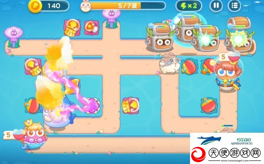 保卫萝卜4海的闺女第37关攻略