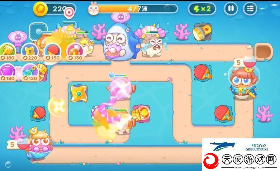 保卫萝卜4海的闺女第37关攻略