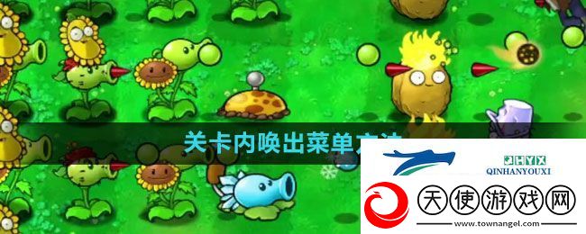 植物大战僵尸杂交版2.1版本关卡内唤出菜单方法