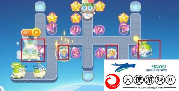 保卫萝卜4太空穿越第27关攻略