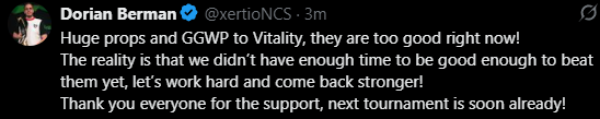Vitality成功捧杯EPLS21赛后选手及社区动态一览