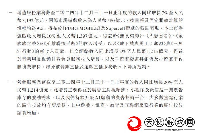 腾讯发布2024年度财报