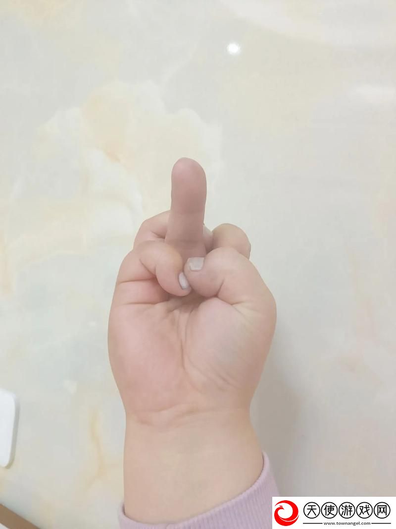 中指无名指往里挖的手势