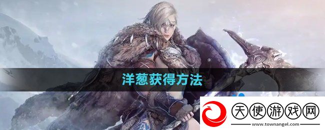 黑色沙漠洋葱怎么获得
