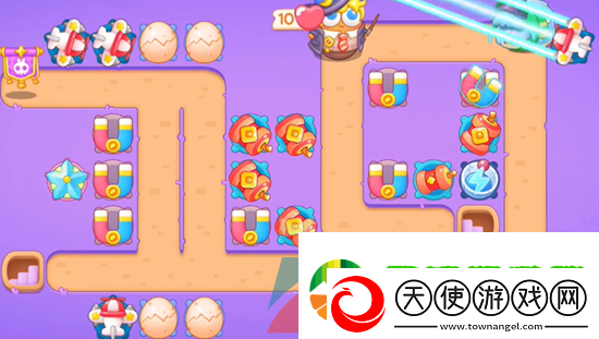 保卫萝卜4阿波与魔法宝藏第43关怎么过