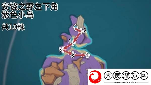 原神云岩裂叶收集路线
