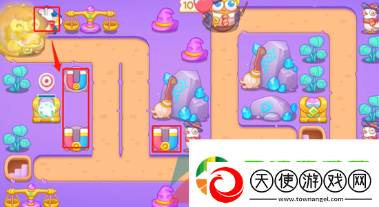保卫萝卜4阿波与魔法宝藏第43关怎么过