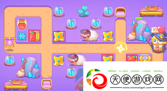 保卫萝卜4阿波与魔法宝藏第44关怎么过