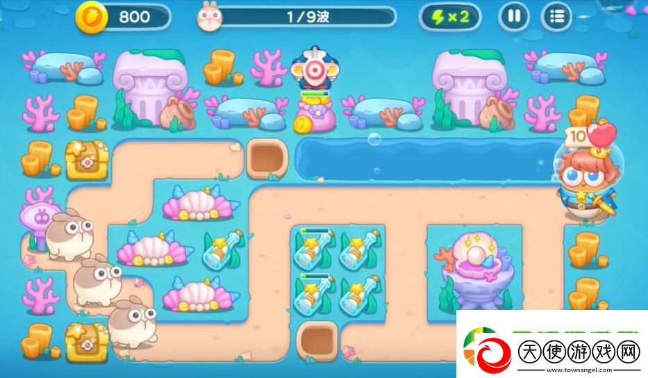 保卫萝卜4海的闺女第二十四关怎么过