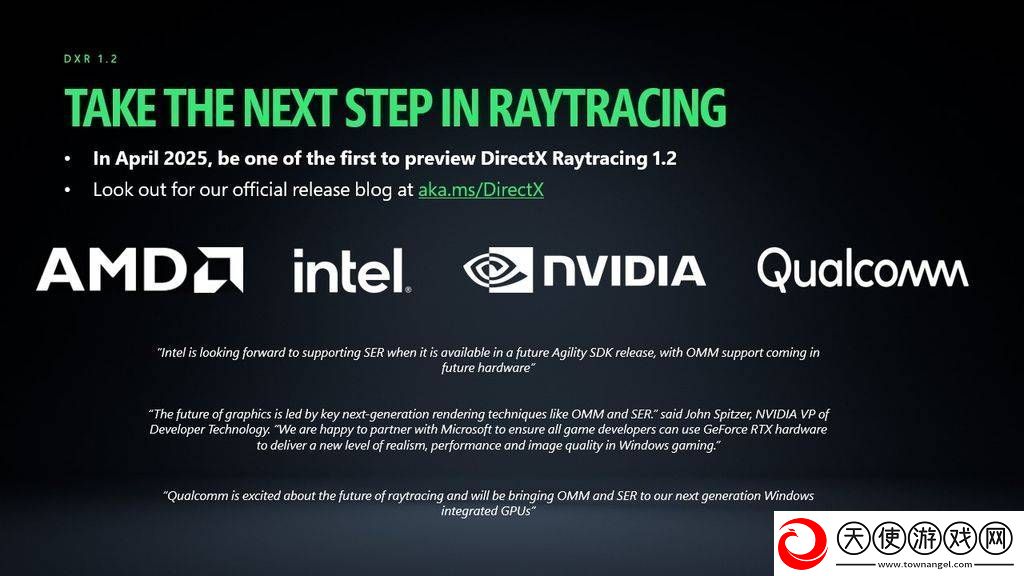 微软DirectXRaytracing1.2发布